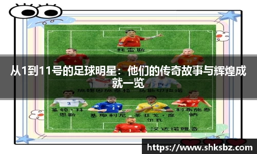 从1到11号的足球明星：他们的传奇故事与辉煌成就一览